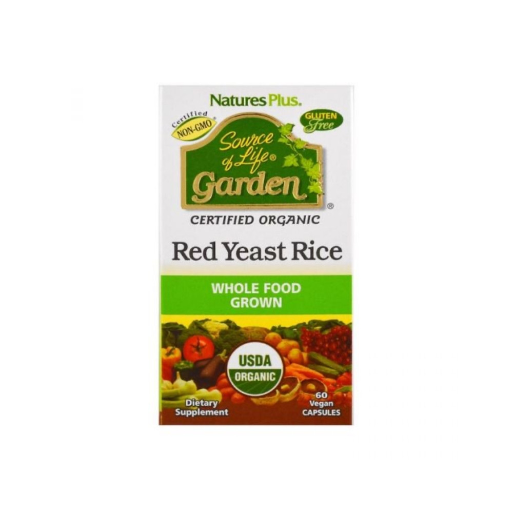 Natures Plus Garden Red Yeast Rice 